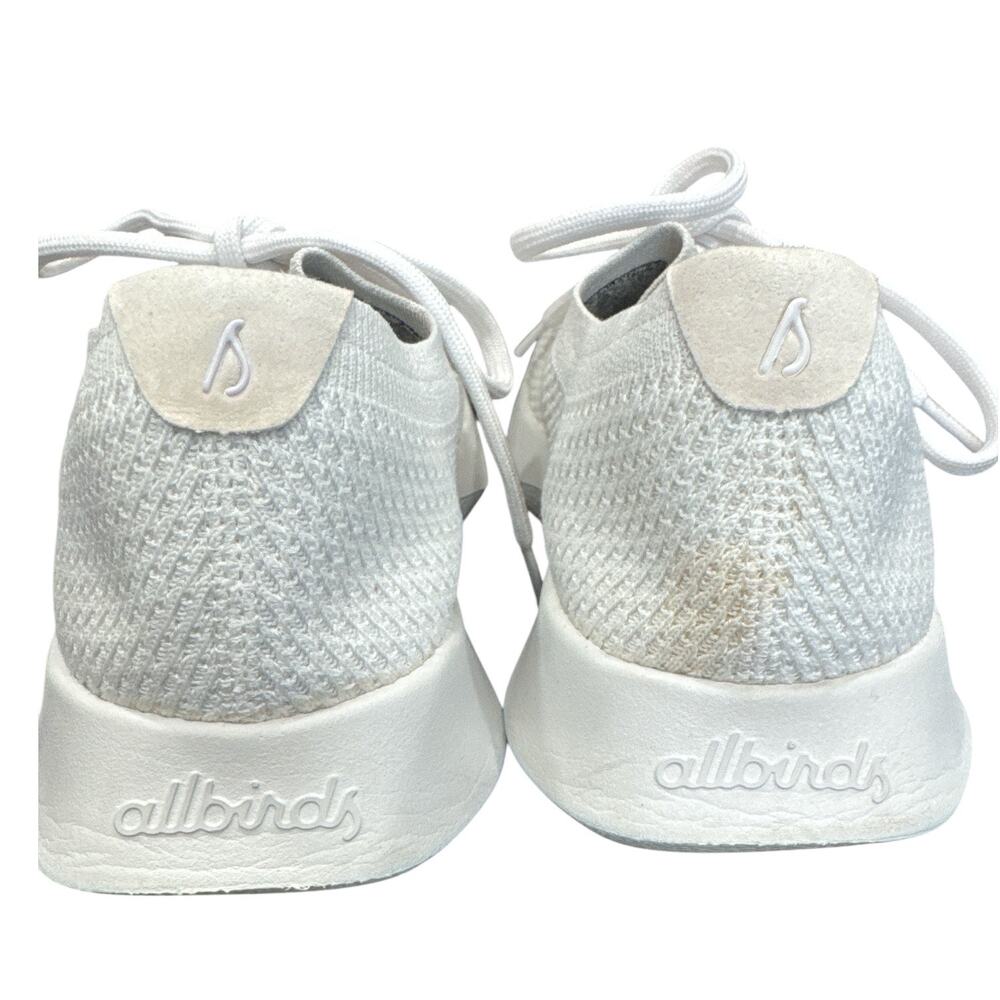 Allbirds Tree Dasher White Performance Running Shoes Size 9 Women’s - Picture 7 of 10
